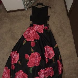 Rose prom dress!